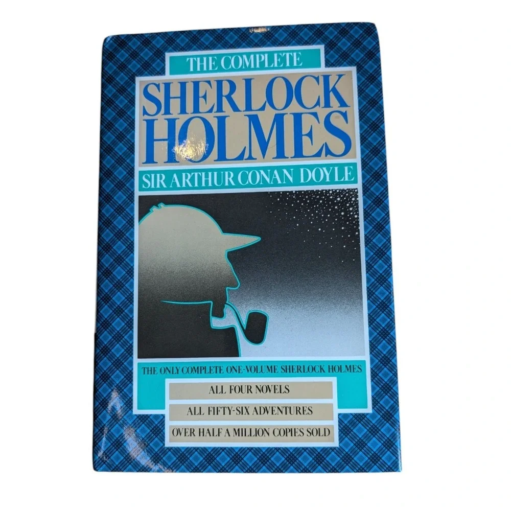 The Complete Sherlock Holmes Sir Arthur Conan Doyle Doubleday Hardcover Book